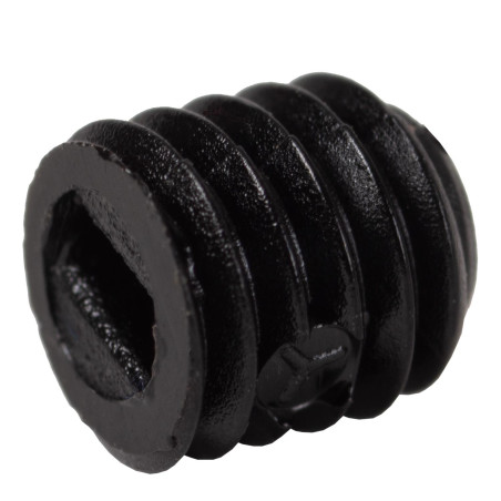 Lucide SCREW - Pièce détachée - Ø 0,6 cm - Noir - Ensemble de 8