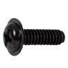 Lucide SCREW - Pièce détachée - Ø 0,8 cm - Noir - Ensemble de 8