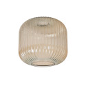 Lucide MALOTO - Verrerie - Ø 20 cm - Ambre - H 19 cm