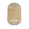 Lucide MALOTO - Verrerie - Ø 20 cm - Ambre - H 33 cm