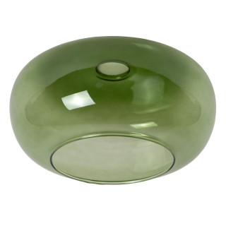 Lucide ILONA - Verrerie - Vert - L 30 x P 30 x H 14,6 cm
