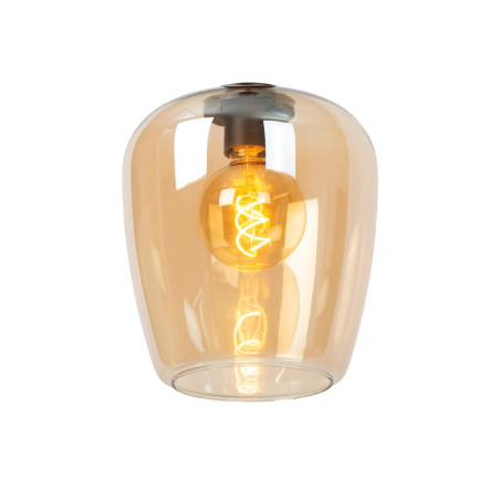 Lucide ILONA - Verrerie - Ambre - L 22 x P 22 x H 25 cm