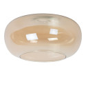 Lucide ILONA - Verrerie - Ambre - L 30 x P 30 x H 14,6 cm