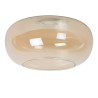 Lucide ILONA - Verrerie - Ambre - L 30 x P 30 x H 14,6 cm