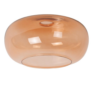 Lucide ILONA - Verrerie - Rose - L 30 x P 30 x H 14,6 cm