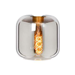 Lucide JOANET - Verrerie - Ø 16 cm - Fumé