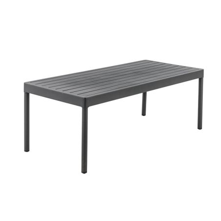 Salon (set) CADIX d'extérieur - Aluminium anthracite, textilène - PES anthracite