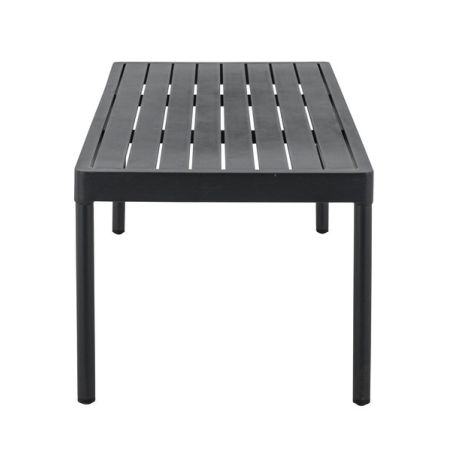 Salon (set) CADIX d'extérieur - Aluminium anthracite, textilène - PES anthracite