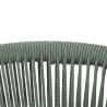 Fauteuil de restaurant ROTTERDAM empilable d'polypro - Polypropylène vert, polyéthylène vert & vert