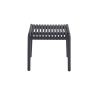 Table de terrasse CAIRO d'extérieur - Polypropylène, anthracite