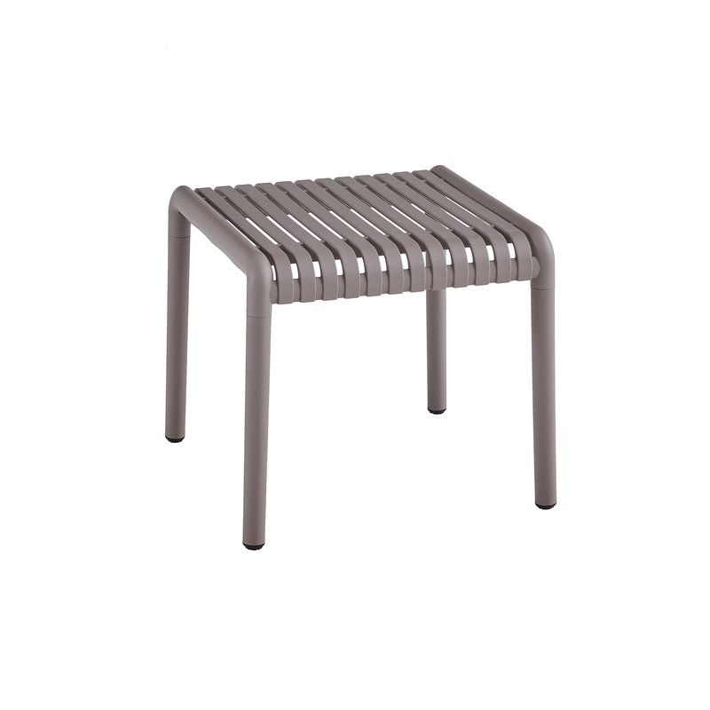 Table de terrasse CAIRO d'extérieur - Polypropylène, taupe