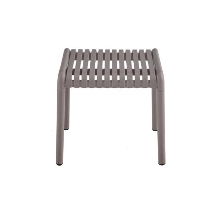 Table de terrasse CAIRO d'extérieur - Polypropylène, taupe