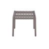 Table de terrasse CAIRO d'extérieur - Polypropylène, taupe