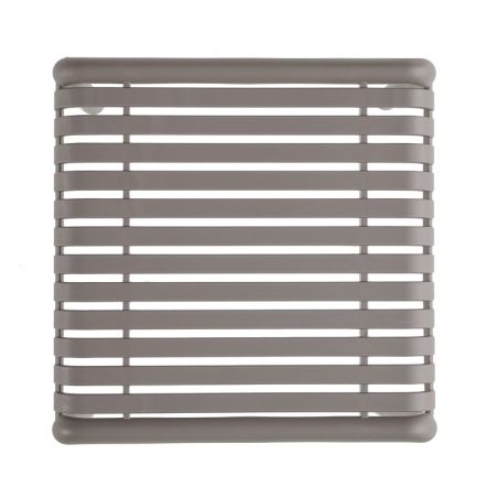 Table de terrasse CAIRO d'extérieur - Polypropylène, taupe