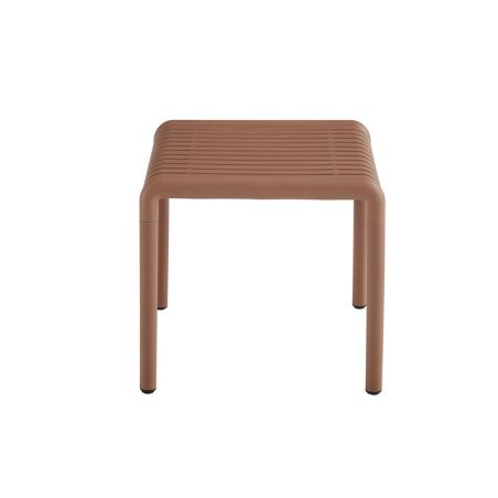 Table de terrasse CAIRO d'extérieur - Polypropylène, terra