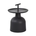 Table de terrasse SALERNE d'extérieur - Polypropylène, anthracite