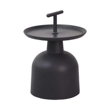 Table de terrasse SALERNE d'extérieur - Polypropylène, anthracite