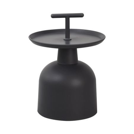 Table de terrasse SALERNE d'extérieur - Polypropylène, anthracite