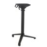 Pied de table de restaurant MODENA 3 pliable d'extérieur - Aluminium, polyamide noir mat