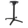 Pied de table de restaurant MODENA 4 pliable d'extérieur - Aluminium, polyamide noir mat