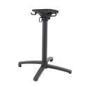 Pied de table de restaurant MODENA 4 pliable d'extérieur - Aluminium, polyamide anthracite