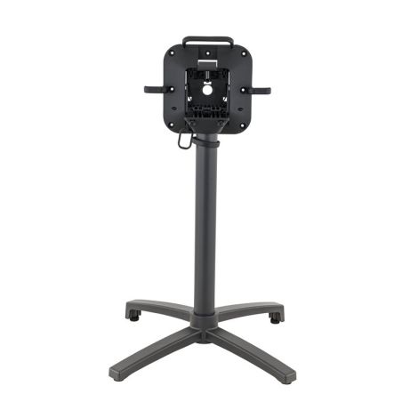 Pied de table de restaurant MODENA 4 pliable d'extérieur - Aluminium, polyamide anthracite