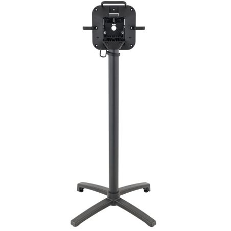 Pied de table de restaurant MODENA 4 BAR pliable d'extérieur - Aluminium, polyamide anthracite