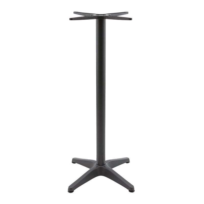 Pied de table de restaurant MONZA BAR d'extérieur - Aluminium, anthracite