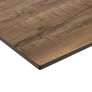 Plateau de table de restaurant ALASKA OAK d'extérieur - Bois, résine synthétique alaska oak 694