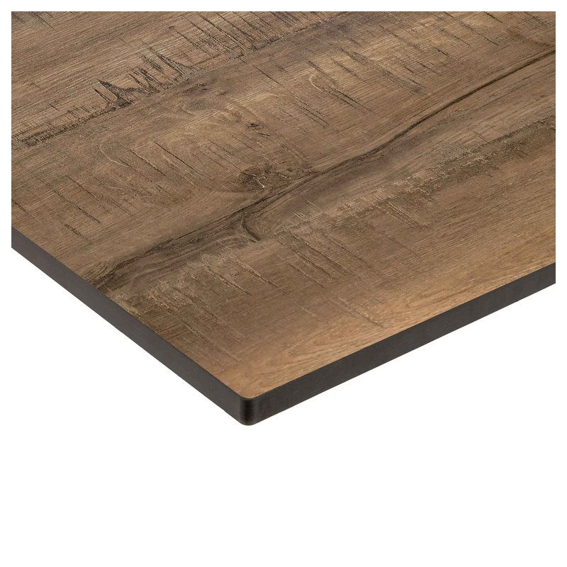 Plateau de table de restaurant ALASKA OAK d'extérieur - Bois, résine synthétique alaska oak 694