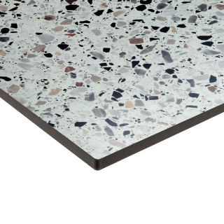 Plateau de table de restaurant TERRAZZO d'extérieur - Bois, résine synthétique terrazzo 669