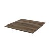 Plateau de table de restaurant CASTANO d'extérieur - Bois, résine synthétique castano 962
