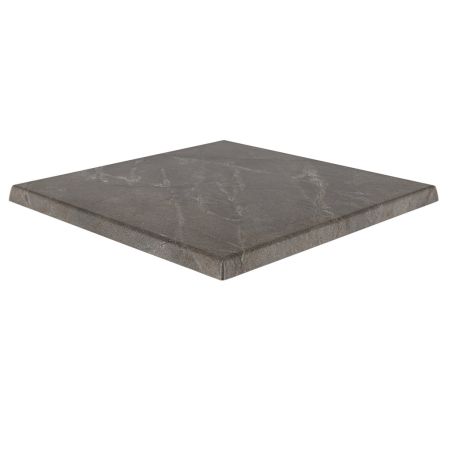 Plateau de table de restaurant BASALT d'extérieur - Bois, résine synthétique basalt 5810