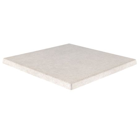 Plateau de table de restaurant GRANIT LIGHT 60x60 d'extérieur - Bois, résine synthétique granit light 5807