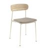 Assise ZOE d'intérieur - Bois, tissu 96% PES 4% ny beige 032 · 032