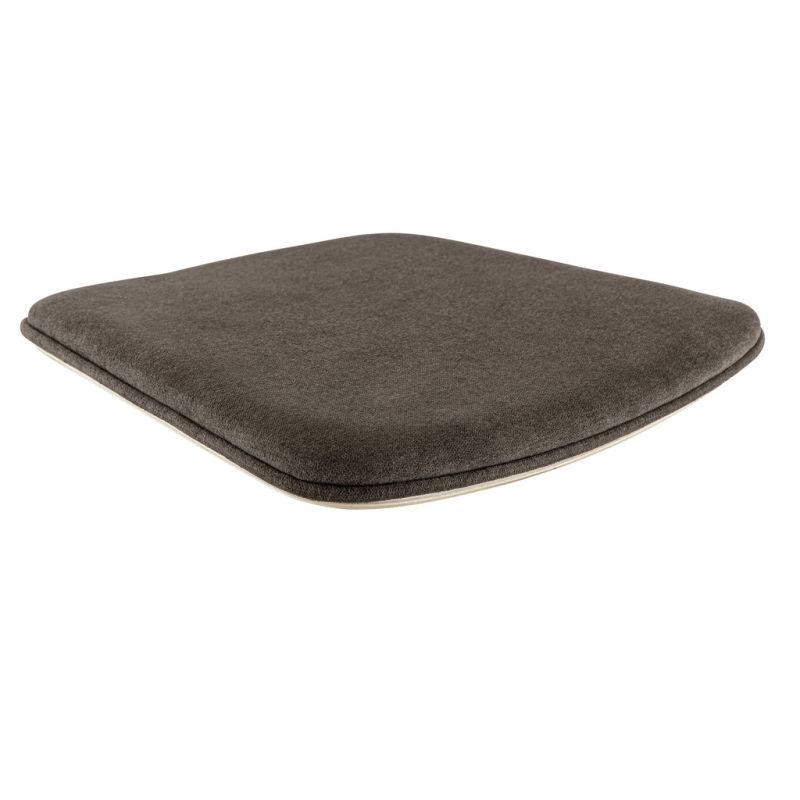 Assise ZOE d'intérieur - Bois, tissu 96% PES 4% ny gris/brun 056 · 056