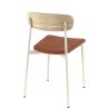 Assise ZOE d'intérieur - Bois, tissu 96% PES 4% ny orange 106