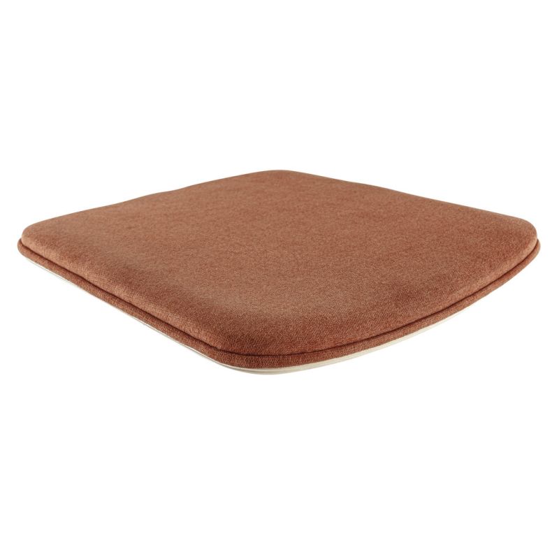Assise ZOE d'intérieur - Bois, tissu 96% PES 4% ny orange 106