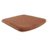 Assise ZOE d'intérieur - Bois, tissu 96% PES 4% ny orange 106