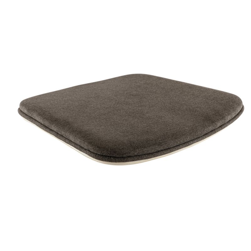 Assise RALPH d'intérieur - Bois, tissu 96% PES 4% ny gris/brun 056