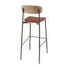 Assise RALPH d'intérieur - Bois, tissu 96% PES 4% ny orange 106