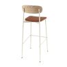 Assise RALPH d'intérieur - Bois, tissu 96% PES 4% ny orange 106
