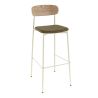 Assise RALPH d'intérieur - Bois, tissu 96% PES 4% ny olive 144