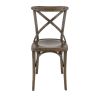 Chaise bistro SOFIA H47 d'intérieur - Bois french patina