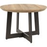 Table de restaurant ELLEN d'intérieur - Bois, métal naturel