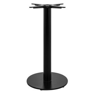 Pied de table de restaurant PRATO 15 H73 d'intérieur - Fonte d'acier, noir