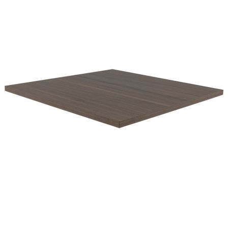 Plateau de table de restaurant NOYER 70x70 d'intérieur - Bois, noyer 0h251 w06