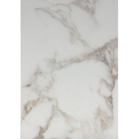 Plateau de table de restaurant MARBRE BLANC Ø70 d'intérieur - Bois, marbre blanc of253 bst
