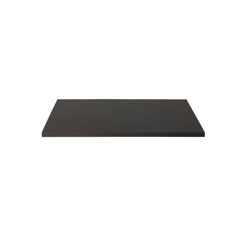 Plateau de table de restaurant PERFECT SENSE 120x70 d'intérieur - Bois, noir pt u999