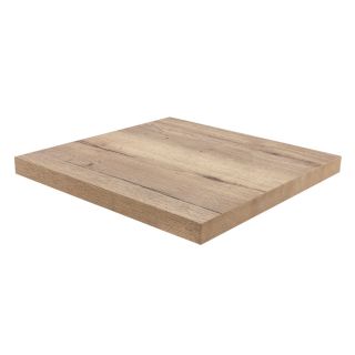 Plateau de table de restaurant HALIFAX NATUREL 60x60 46mm d'intérieur - Bois